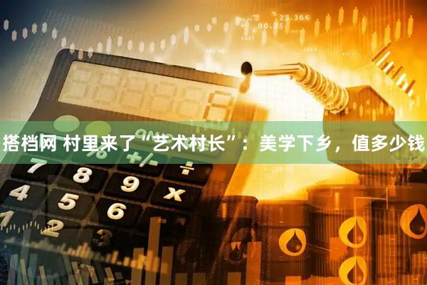 搭档网 村里来了“艺术村长”：美学下乡，值多少钱